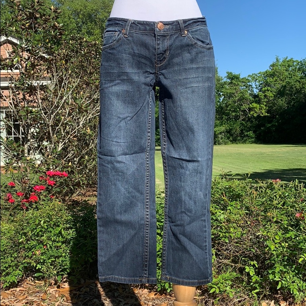 Aeropostale Low Cut Denim Capris 5/6